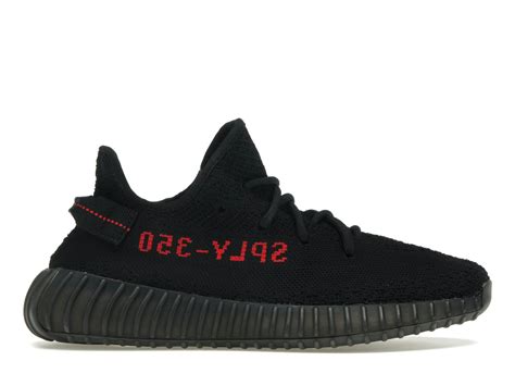 adidas yeezy boost 350 v2 for sale cheap black red|yeezy 350 v2 bred stockx.